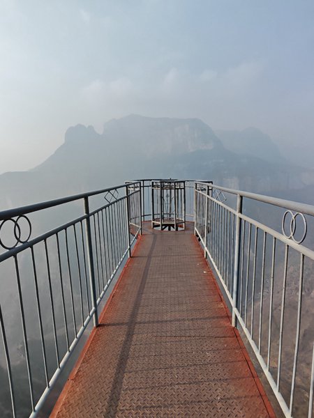 试胆台，没在怕的